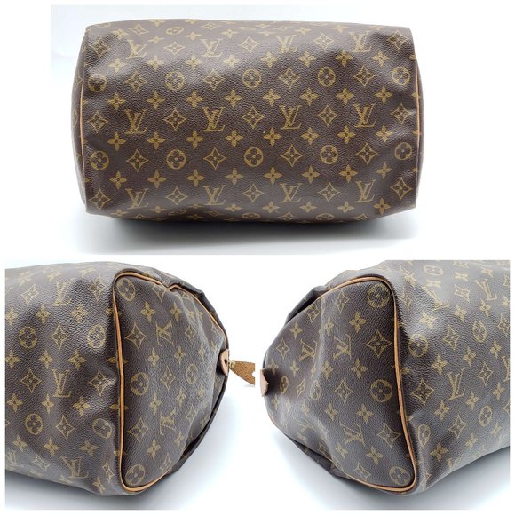 Louis Vuitton Speedy 35 Monogram Hand Bag - Picture 6 of 12